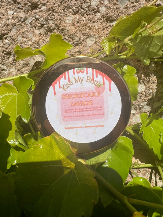🍓 Shortcake Savage – Whipped Body Butta by Kiss My Butta (2oz)